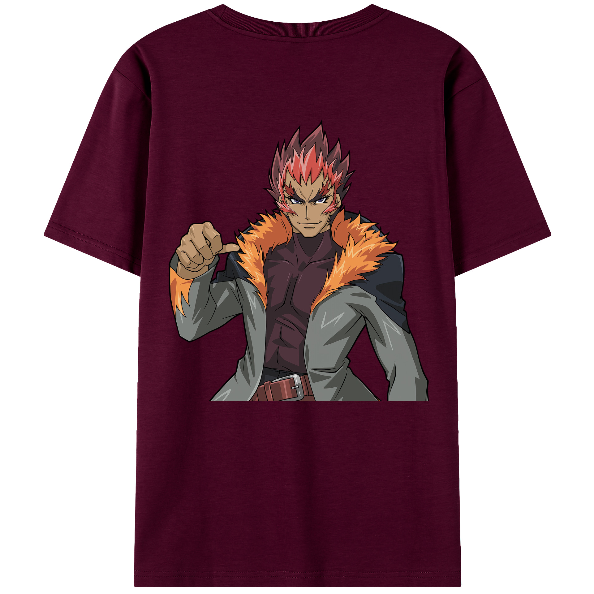 （画像用） 遊☆戯☆王 Yu-Gi-Oh! レディース半袖Tシャツ(バックプリント)